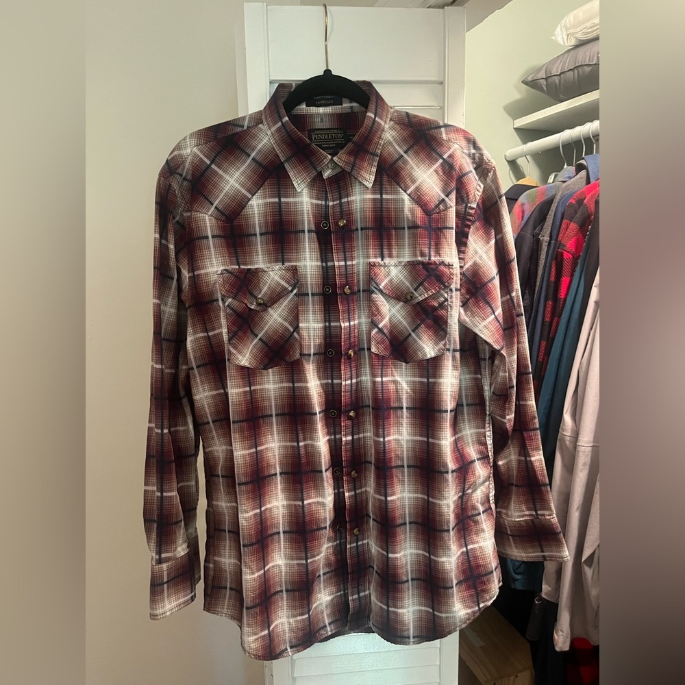 Pendleton pearl snap shirt